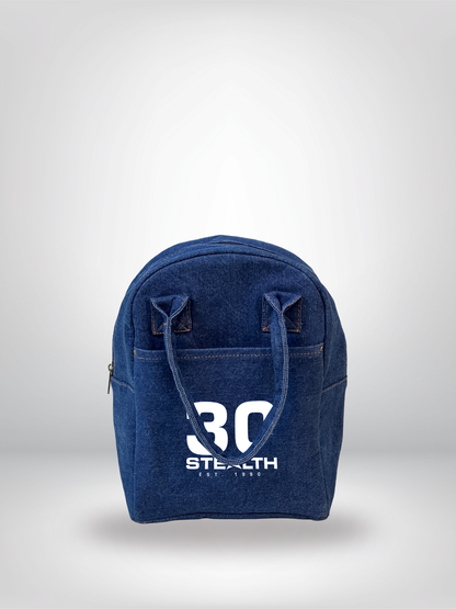 Denim Insulated Lunch Cooler -B5340 Just Tote Bags