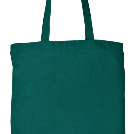 Budget  Cotton Tote Bag -Green | Justtotebags.online