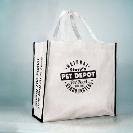 Laminated RPET Market Tote -B8740 Ecorite