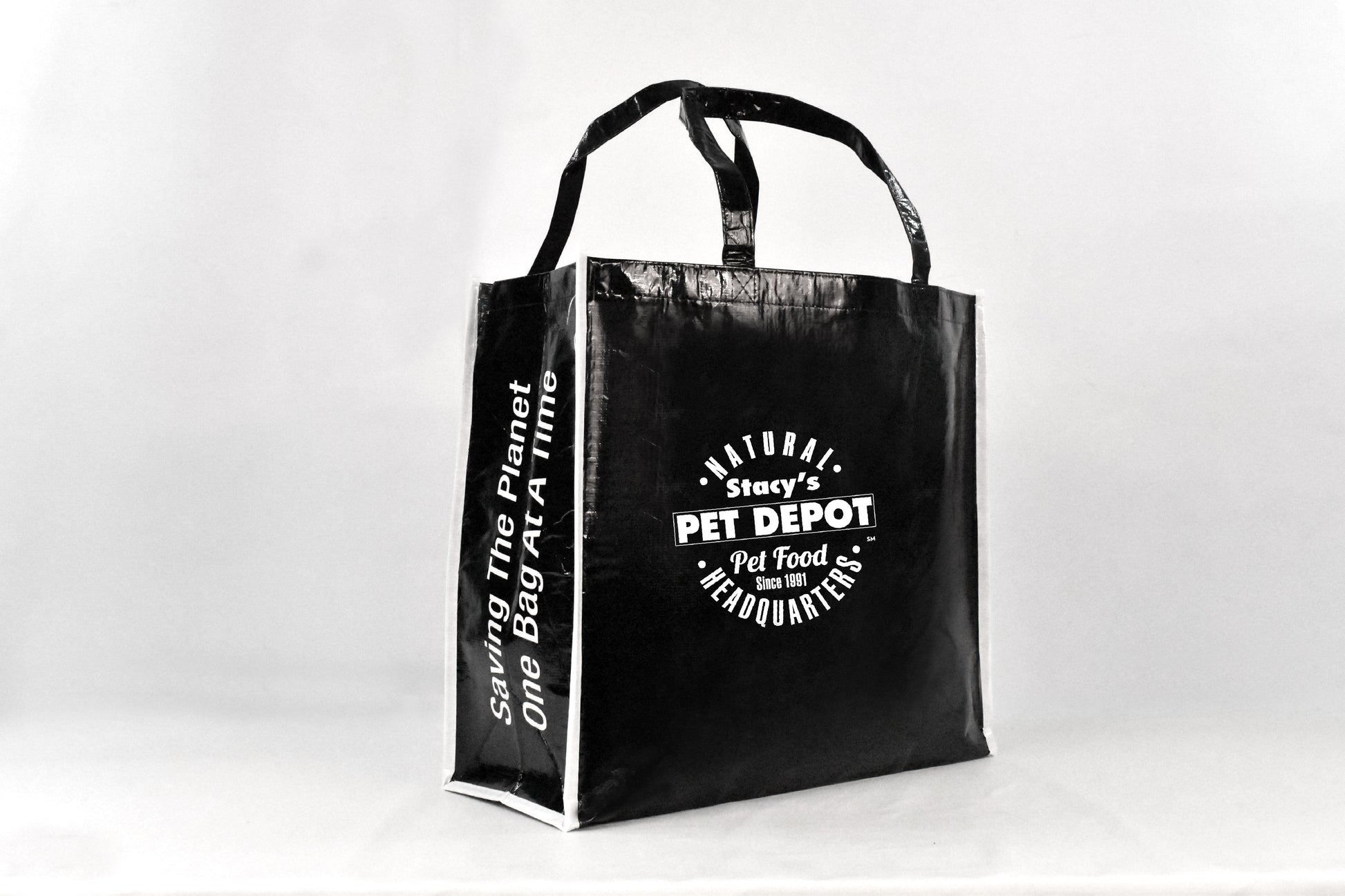 Laminated RPET Market Tote -B8740 Ecorite