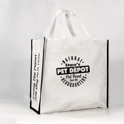 Laminated RPET Market Tote -B8740 Ecorite