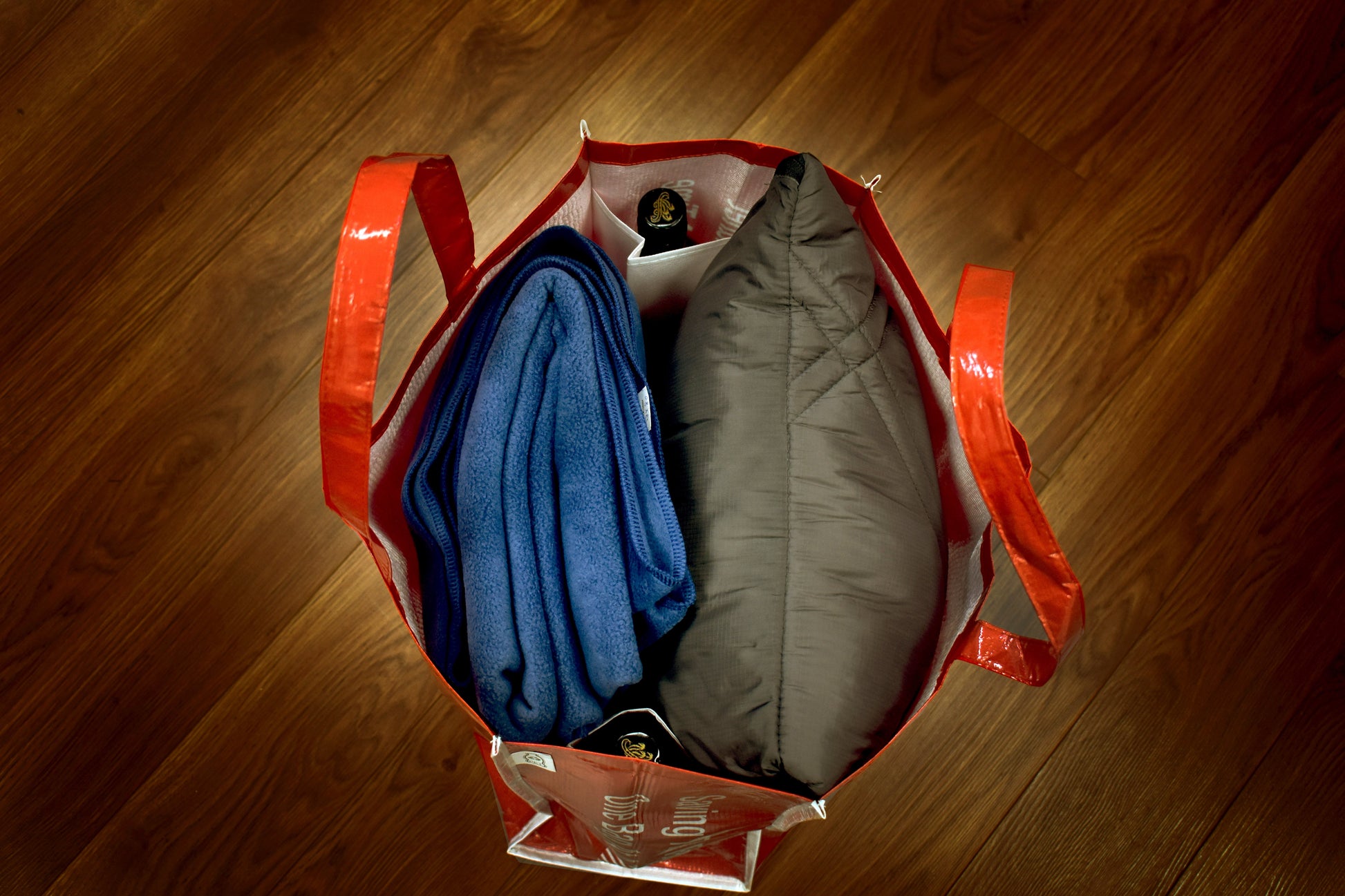 Laminated RPET Market Tote -B8740 Ecorite