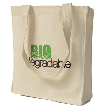 Cotton Canvas Book Bag Tote -B9235 Ecorite