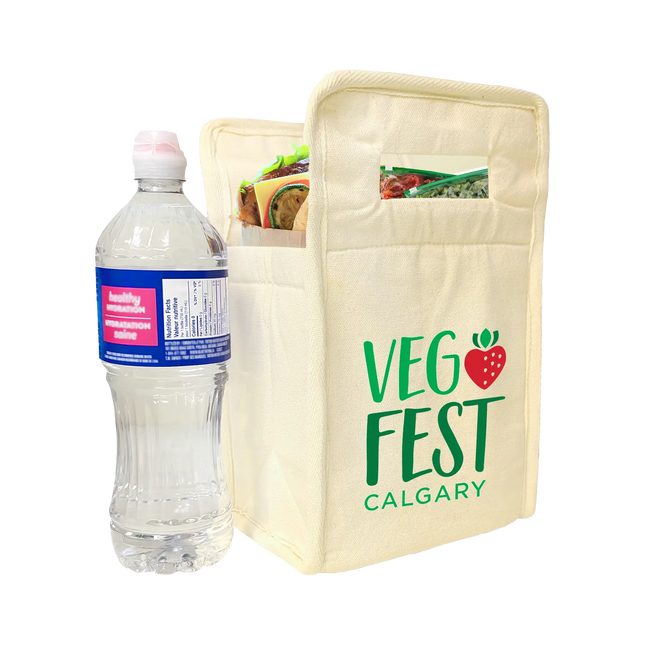 Insulated Cotton Lunch Bag -B9331 Ecorite