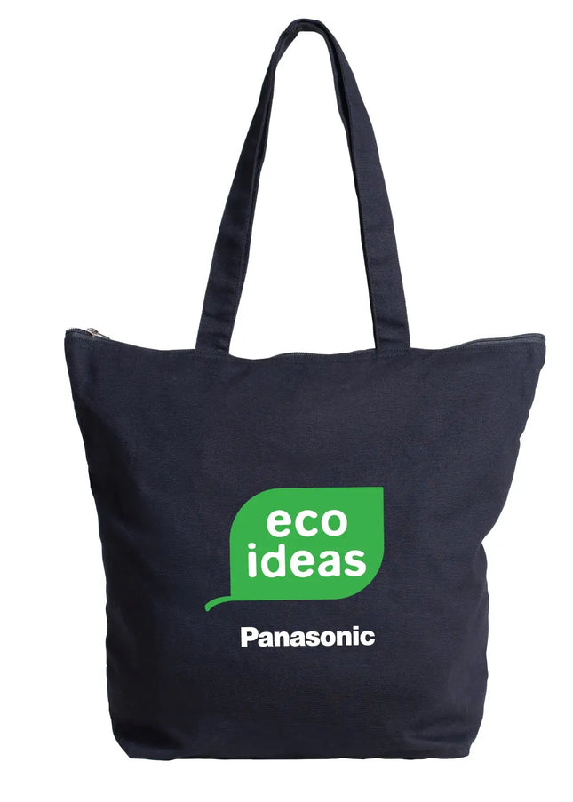 Deluxe Cotton Zipper Travel Tote -B9510 Ecorite