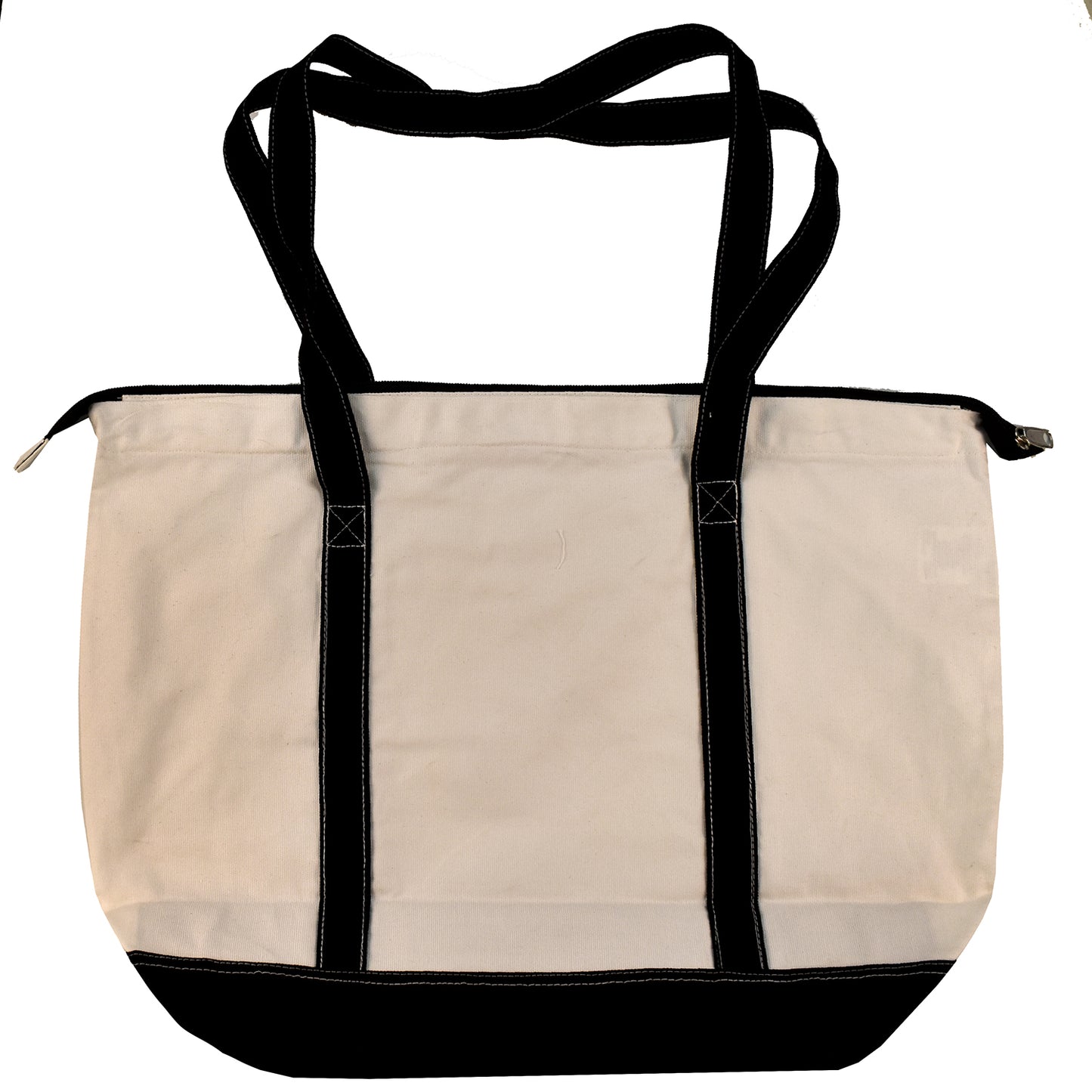 Cotton Canvas Carry-All Tote