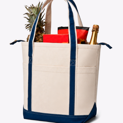 Cotton Canvas Boat Tote -B9530