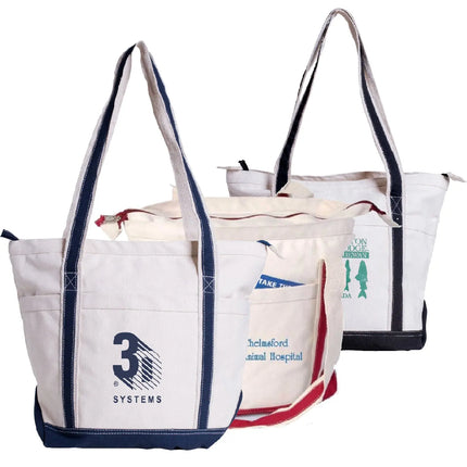 Cotton Canvas Boat Tote -B9530 Ecorite
