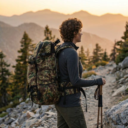 Military-Spec Outdoor Camouflage Hiking Pack