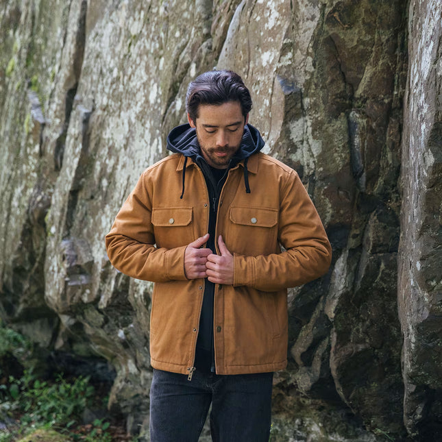 Men’s Oxide Sherpa Lined Canvas Jacket -CJK-2M Stormtech