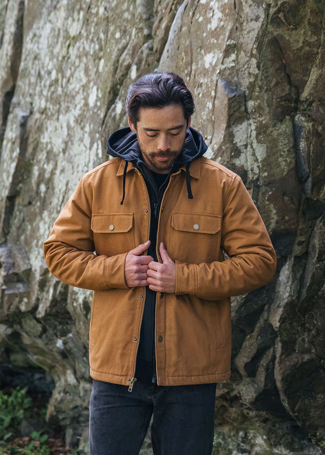 Men’s Oxide Sherpa Lined Canvas Jacket -CJK-2M Stormtech