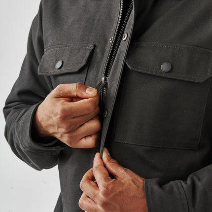 Men’s Oxide Sherpa Lined Canvas Jacket -CJK-2M Stormtech