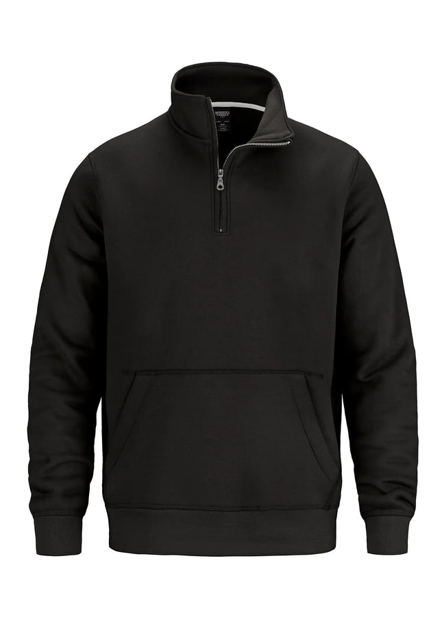 Fairmount - 1/4 Zip Sweatshirt w/ Pouch Pocket - L00602