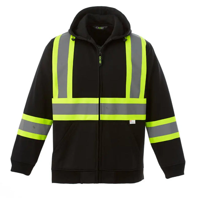 Freedom -Hi-Vis Full Zip Hooded Sweatshirt CSW CX2 Hivis