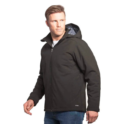 Hurricane - Men's Insulated Softshell Jacket w/ Detachable Hood -L03170