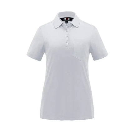 Caddy -Ladies Pique Mesh Polo w/ Pocket CX2