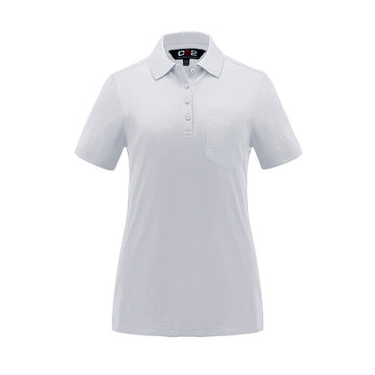 Caddy -Ladies Pique Mesh Polo w/ Pocket