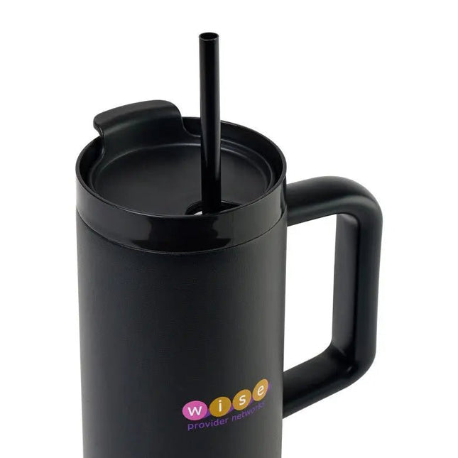 Adrian Travel Tumbler with Straw - 30 Oz. - Just Tote Bags