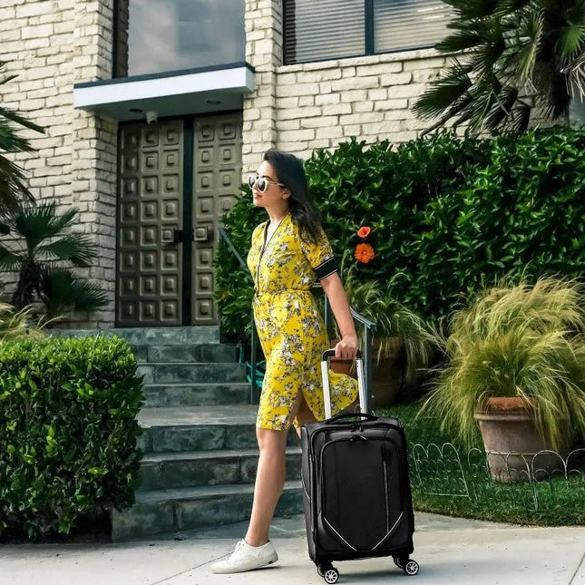 American Tourister® Zoom Turbo 20" Spinner Carry-On - Just Tote Bags
