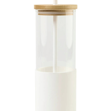 Aviana™ Journey Glass Tumbler with Straw - 20 Oz - Just Tote Bags