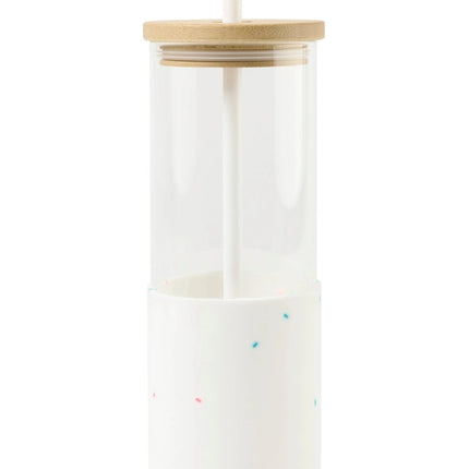 Aviana™ Journey Glass Tumbler with Straw - 20 Oz - Just Tote Bags