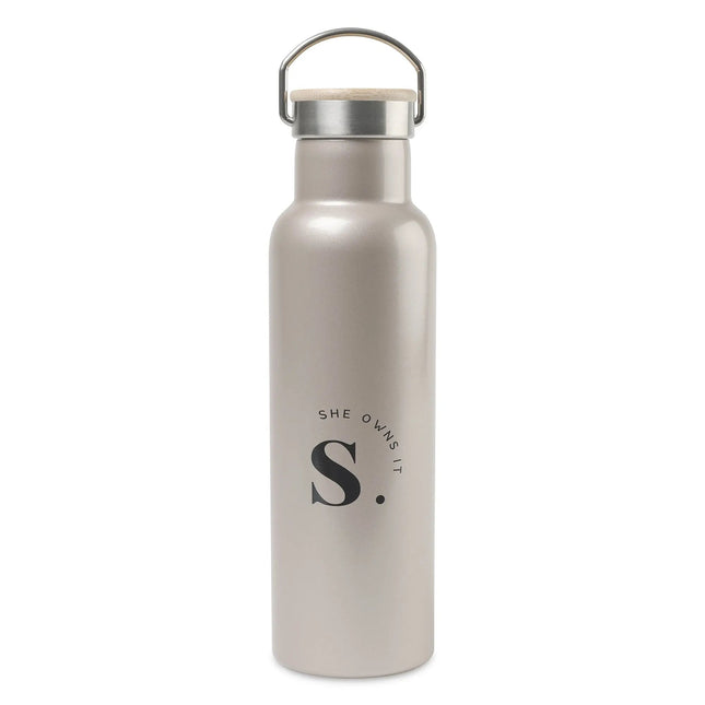 Aviana™ Metallics Double Wall Stainless Steel Bottle - 20 Oz. - Just Tote Bags