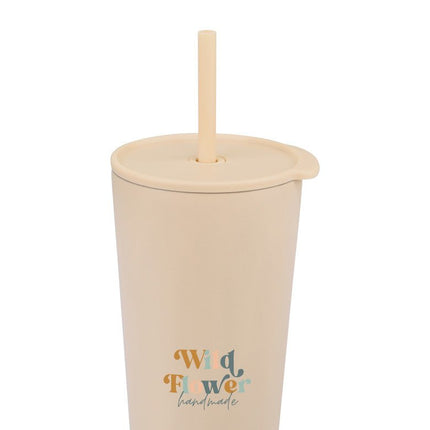Aviana™ Rowan Recycled Straw Tumbler - 17 Oz. - Just Tote Bags