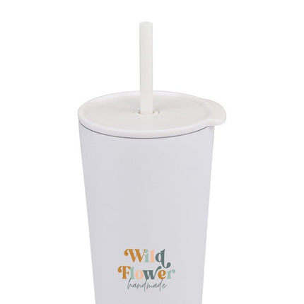 Aviana™ Rowan Recycled Straw Tumbler - 17 Oz. - Just Tote Bags