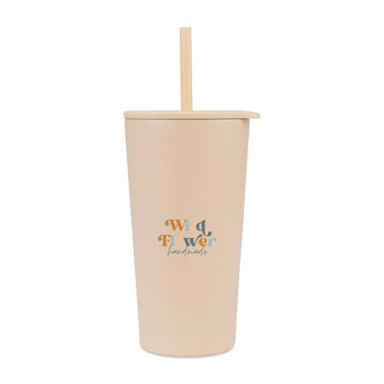 Aviana™ Rowan Recycled Straw Tumbler - 17 Oz. - Just Tote Bags