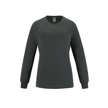 Breeze -Ladies Long Sleeve Crew Neck Tee - Just Tote Bags
