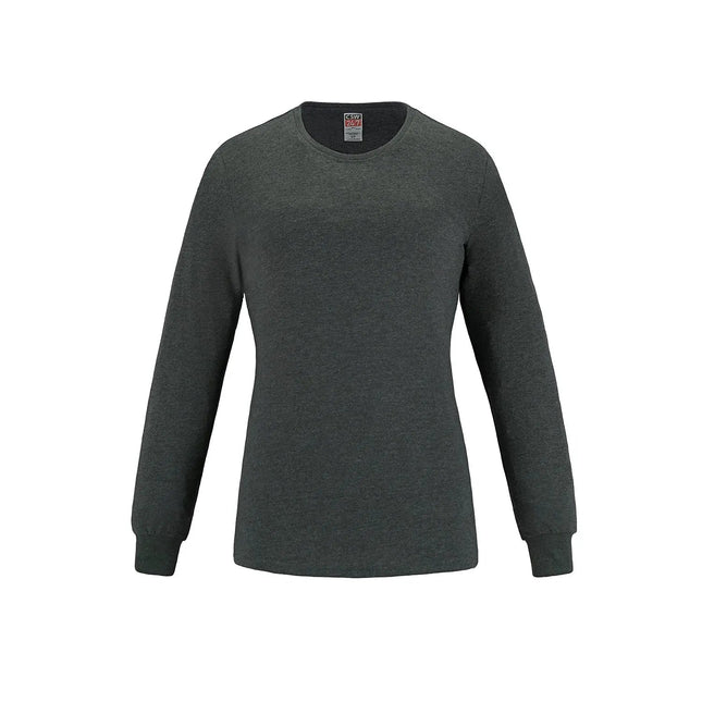 Breeze -Ladies Long Sleeve Crew Neck Tee - Just Tote Bags
