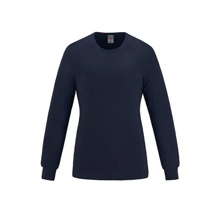 Breeze -Ladies Long Sleeve Crew Neck Tee - Just Tote Bags