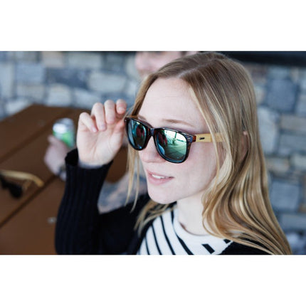CapeShades Recycled Bamboo Sunglasses Tortoise Frame - Just Tote Bags