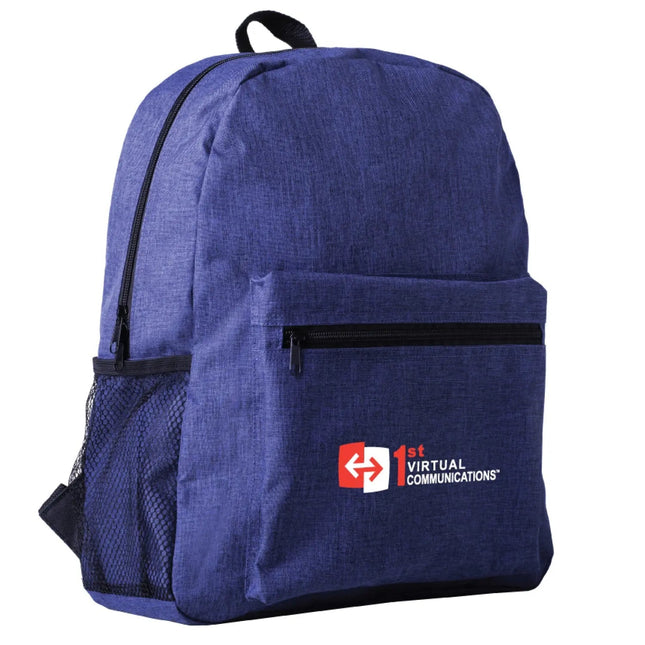 Classic Heather Laptop Backpack - B5805 - Just Tote Bags