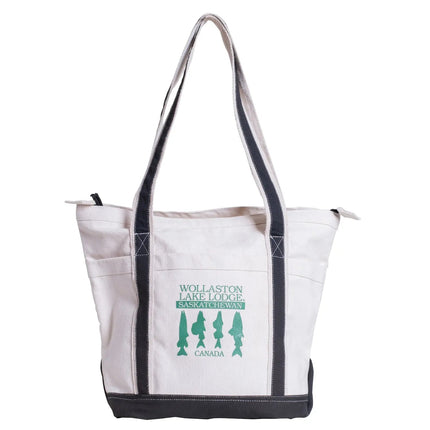 Cotton Canvas Boat Tote -B9530 - Just Tote Bags