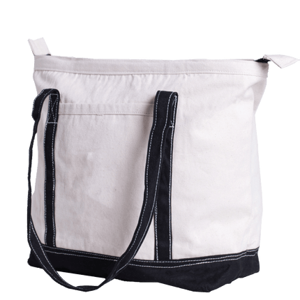 Cotton Canvas Carry-All Tote -B9520 - Just Tote Bags