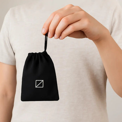 Cotton Mini Ditty Pouch -B9790 - Just Tote Bags