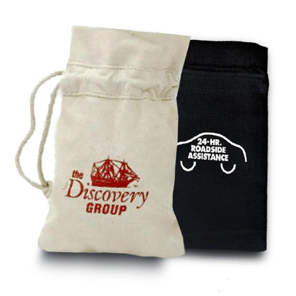 Cotton Mini Ditty Pouch -B9790 - Just Tote Bags