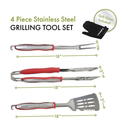 Cuisinart Outdoors® 4-Piece Grill Tool Set - Just Tote Bags