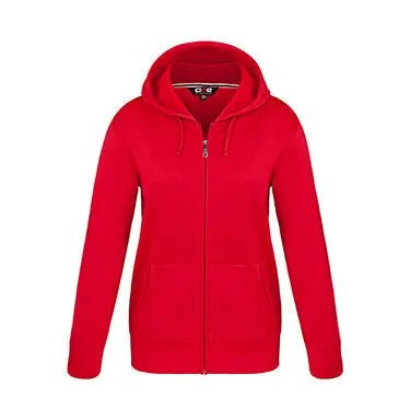 Cypress Creek -Ladies Polyester Full-Zip Hooded Sweatshirt - Just Tote Bags