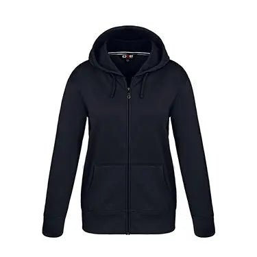 Cypress Creek -Ladies Polyester Full-Zip Hooded Sweatshirt - Just Tote Bags