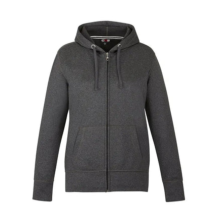 Cypress Creek -Ladies Polyester Full-Zip Hooded Sweatshirt - Just Tote Bags