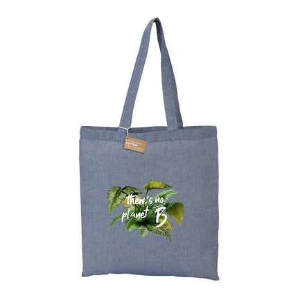 Eco-Friendly 5oz Recycled Cotton Twill Tote Bag -SM-5830 - Just Tote Bags