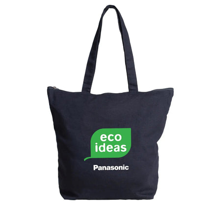 Ecorite Deluxe Cotton Zipper Travel Tote - B9510 - Just Tote Bags