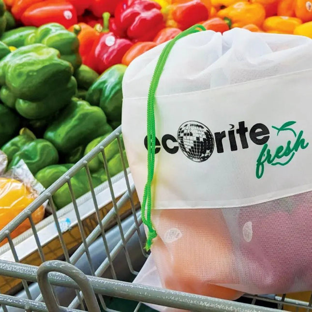 Ecorite Reusable Polyester Mesh Produce Bag - B5280 - Just Tote Bags