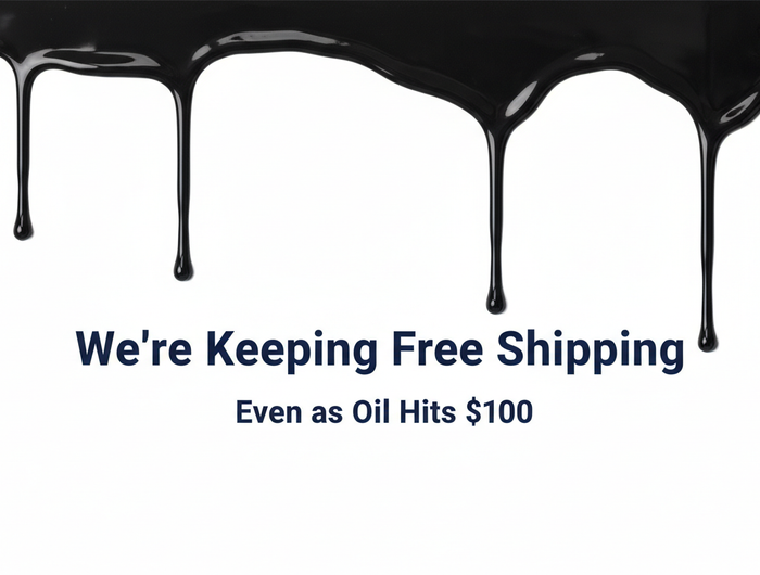 Free Shipping with Oil Drips