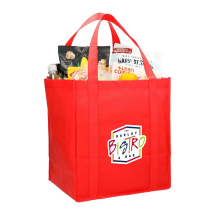 Hercules Non-Woven Grocery Tote -SM-7427 - Just Tote Bags