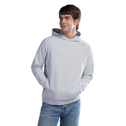 Jetsetter - Adult French Terry Pullover Hooded Sweatshirt -L00845 - Just Tote Bags