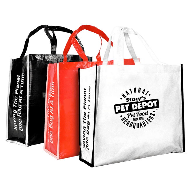 Laminated RPET Market Tote -B8740 - Just Tote Bags