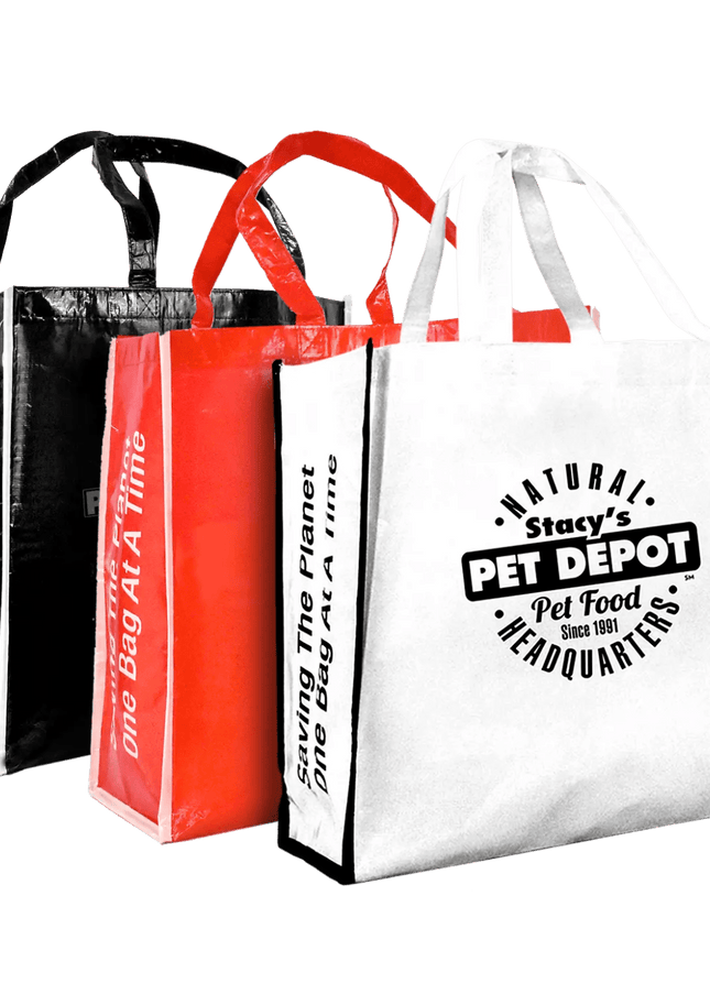 Laminated RPET Market Tote -B8740 - Just Tote Bags